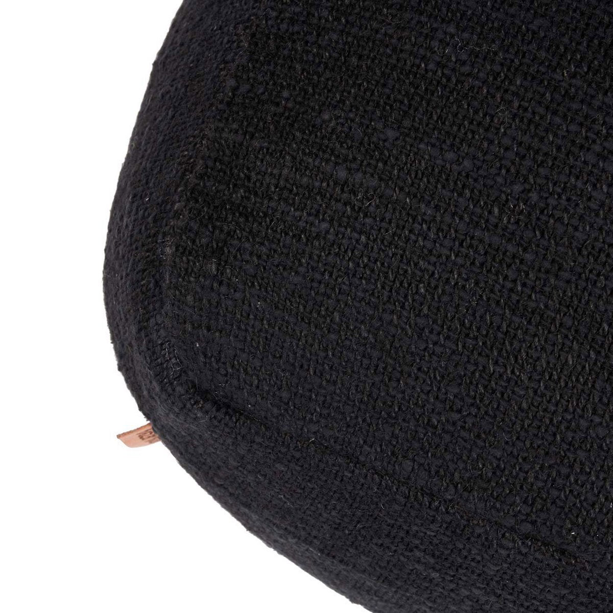 Der bequeme Sitzhocker – Schwarz