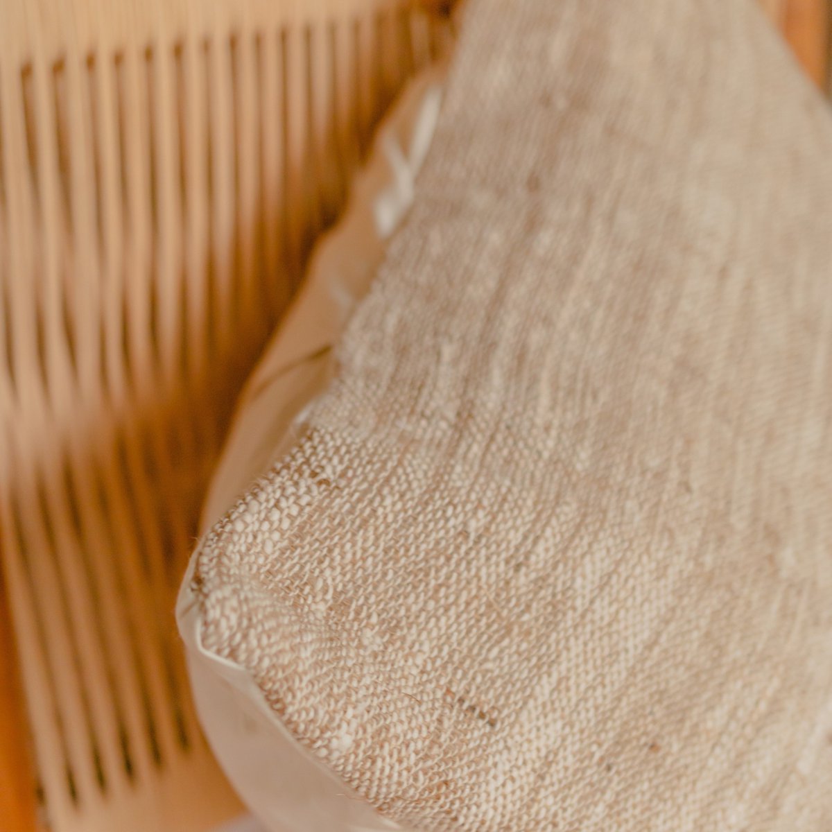 Handgewebte Kissenbezug Langit 50x50 cm | Dekorative Kissen | Sofa -Kissen aus Baumwolle