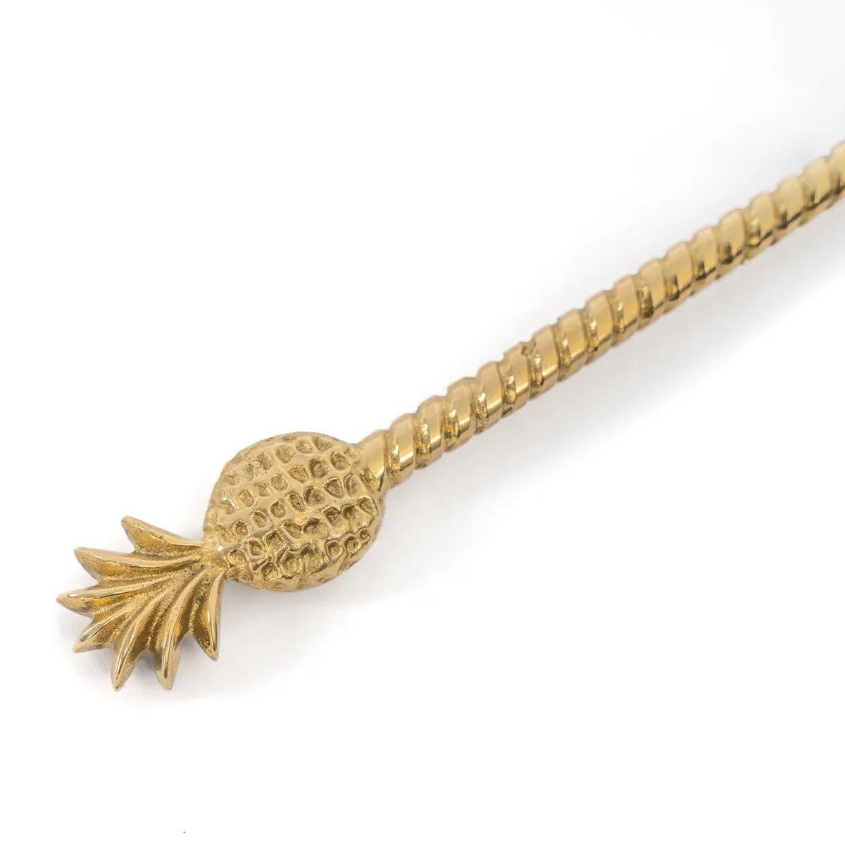 Der lange Ananaslöffel – Gold