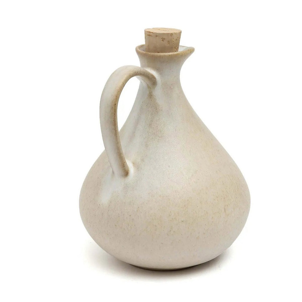 Die Olivenölflasche N ° 80 - Weiß
