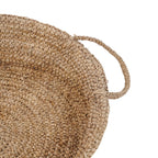 Die Raffia-Korbtabletts – Natur – L