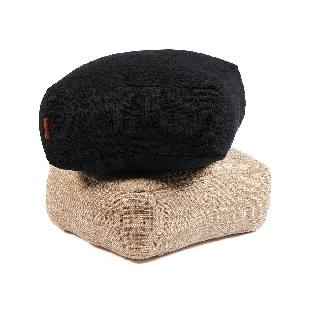 Der bequeme Sitzhocker – Schwarz