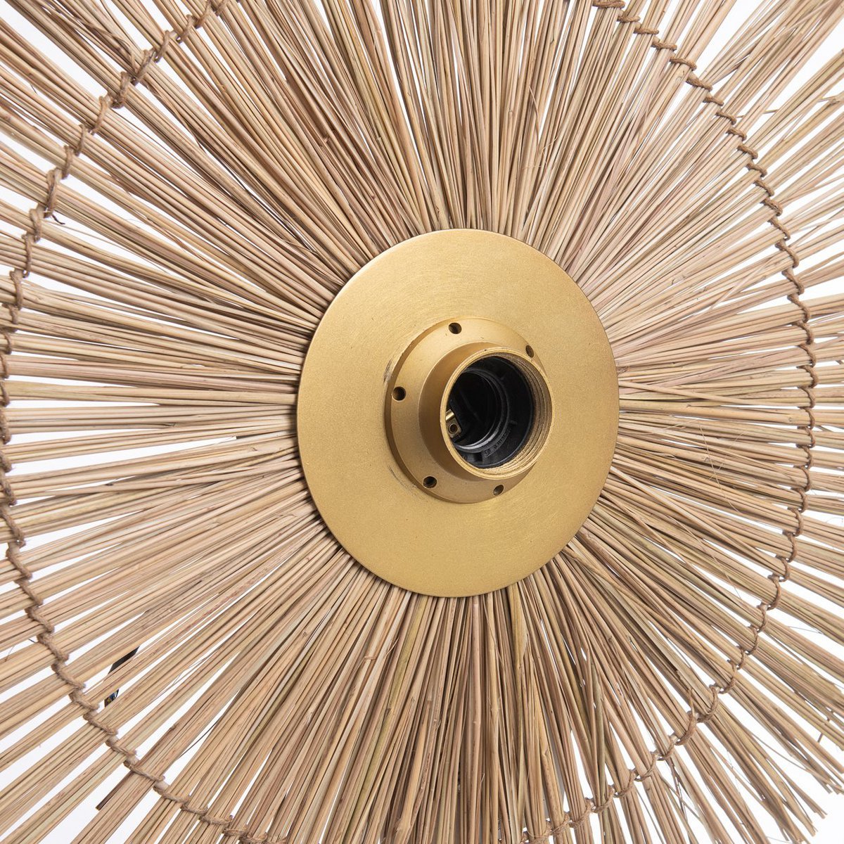 Die Beausoleil -Wandlampe - Natural Gold - M.