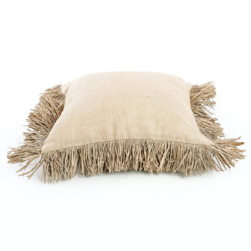 Der Bonita-Kissenbezug aus Jute – Natur – 60 x 60