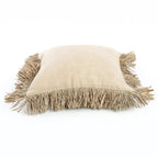 Der Bonita-Kissenbezug aus Jute – Natur – 60 x 60