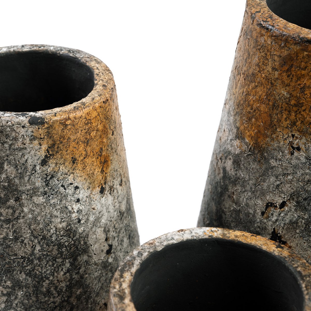 Die gruselige Vase – Antikgrau – M