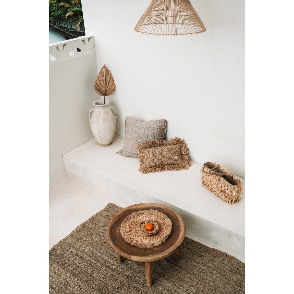Das Seegras Raffia Tischset – Natur