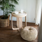 Hocker | Sitzsack TELU aus Bast