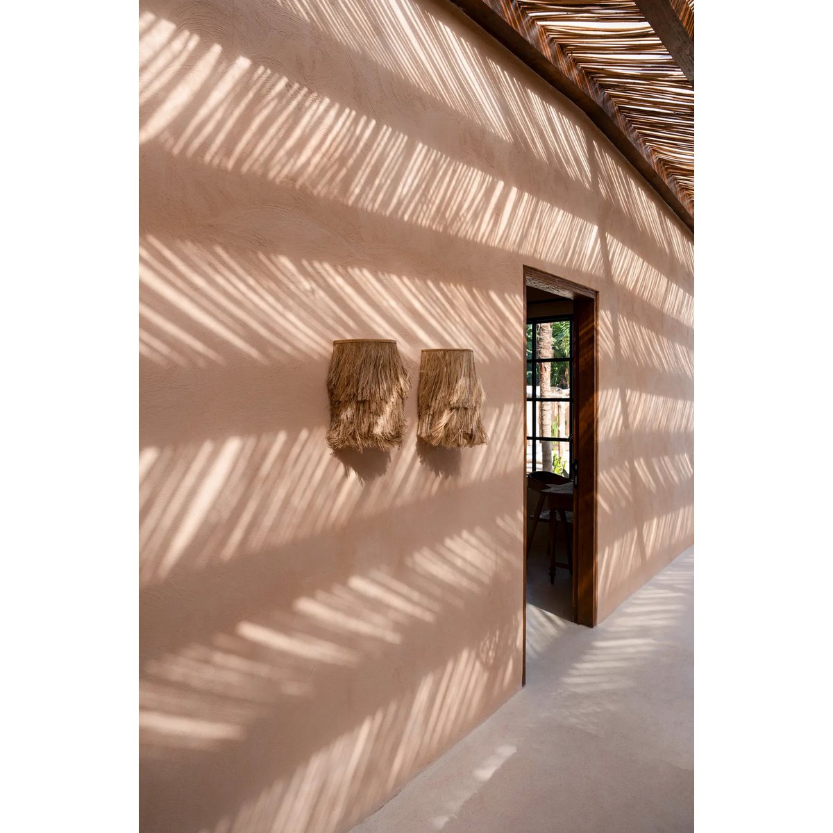 Die Abaca-Wandapplikation – Natur – S