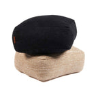 Der bequeme Sitzhocker – Beige