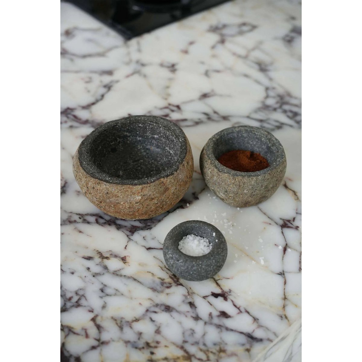 The River Stone Schale – Schwarz – S