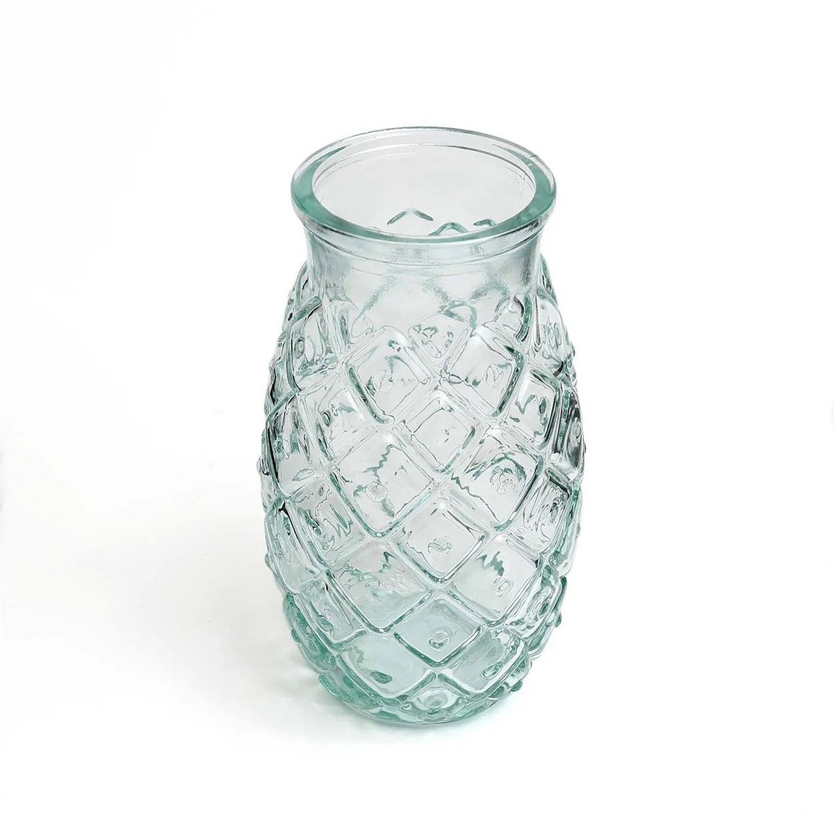 Das Ananasglas - Blau - L