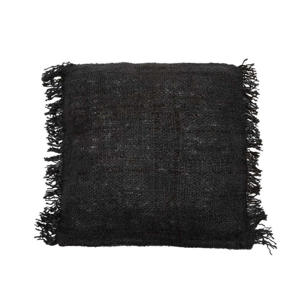 Der Oh My Gee Kissenbezug – Black Navy – 60 x 60