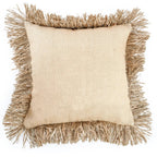 Der Bonita-Kissenbezug aus Jute – Natur – 60 x 60