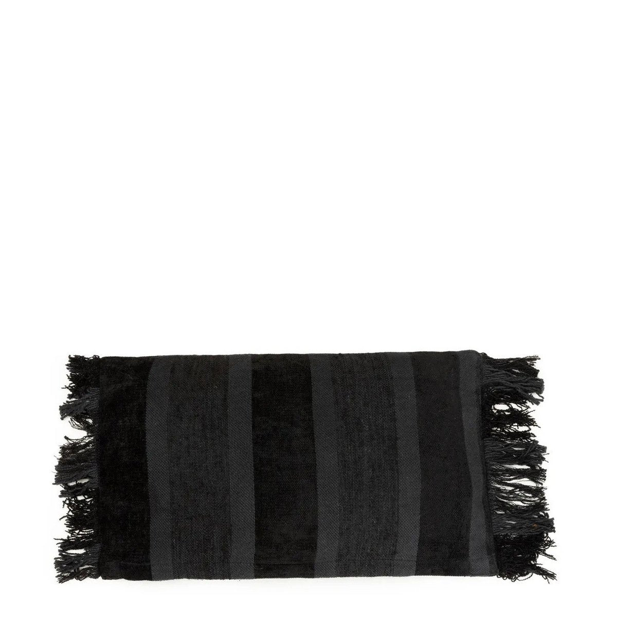 Der Oh My Gee Kissenbezug – schwarzer Samt – 30 x 50