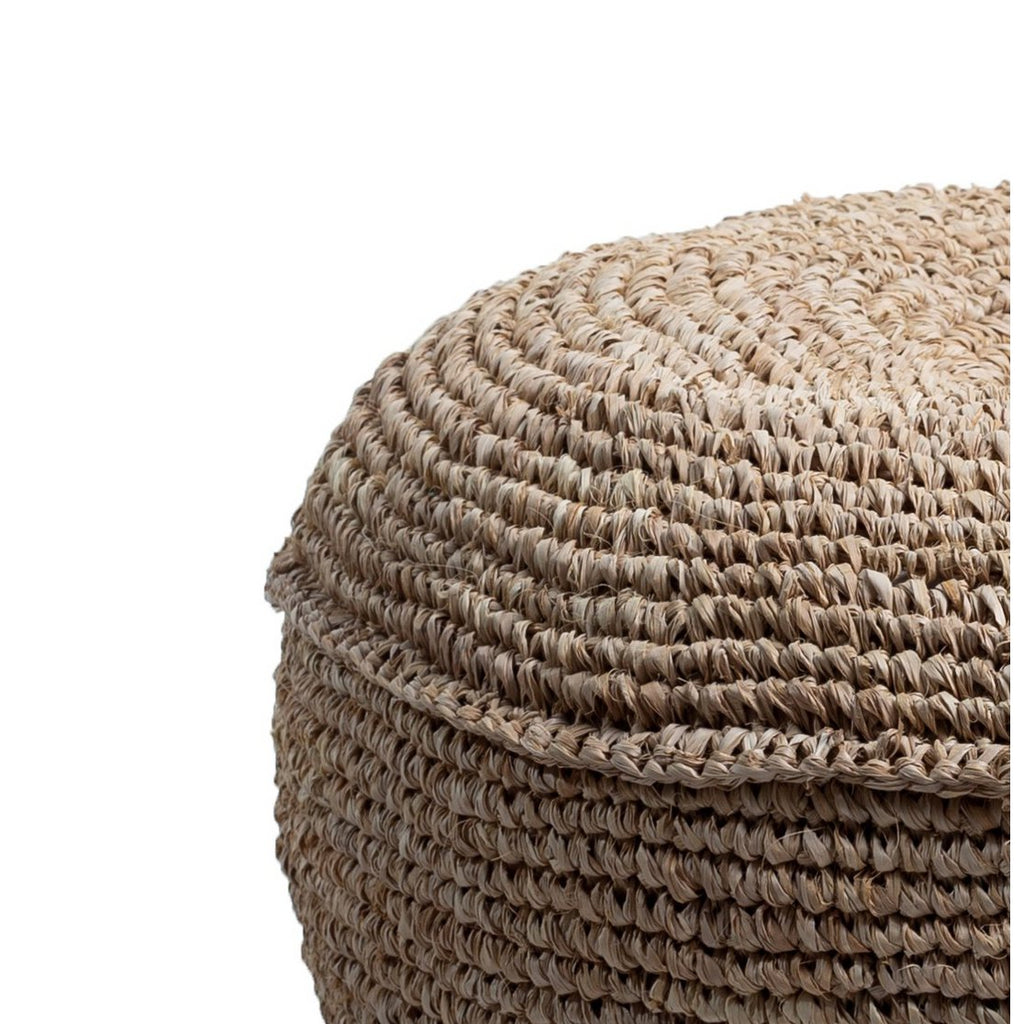 Hocker | Sitzsack TELU aus Bast