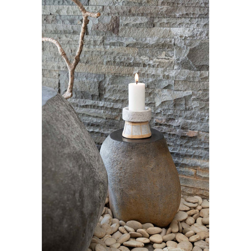 Der Serene Kerzenhalter – Beton Natur – S