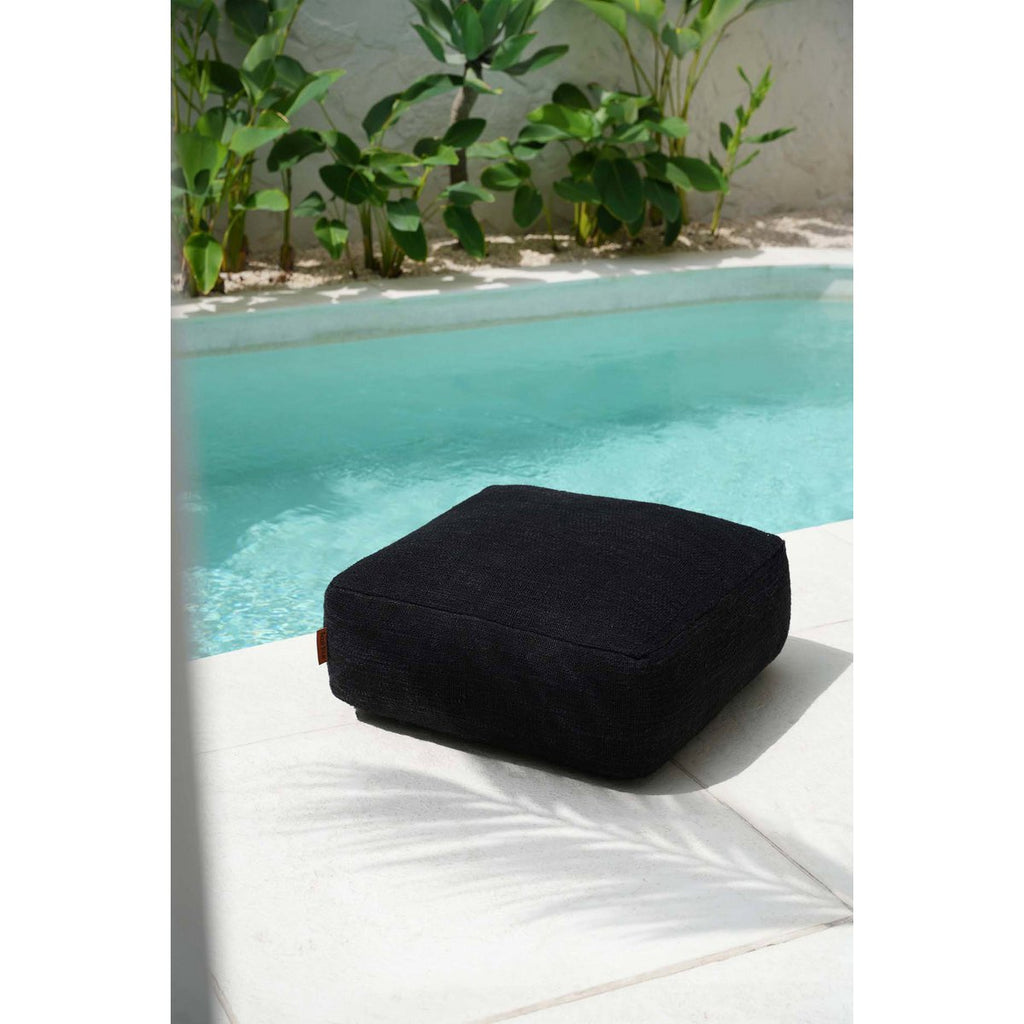 Der bequeme Sitzhocker – Schwarz