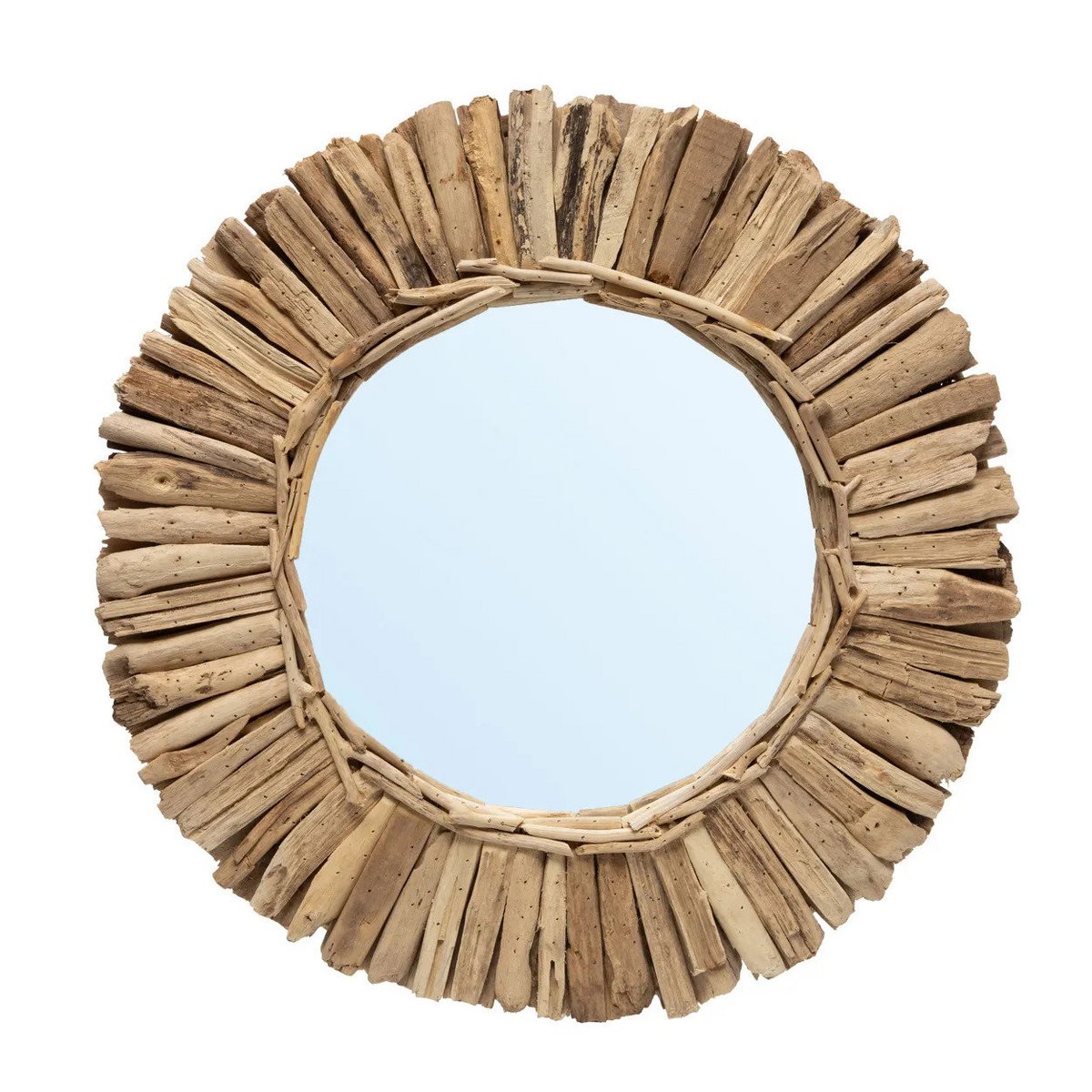 The Driftwood Crown Spiegel - Natur - M