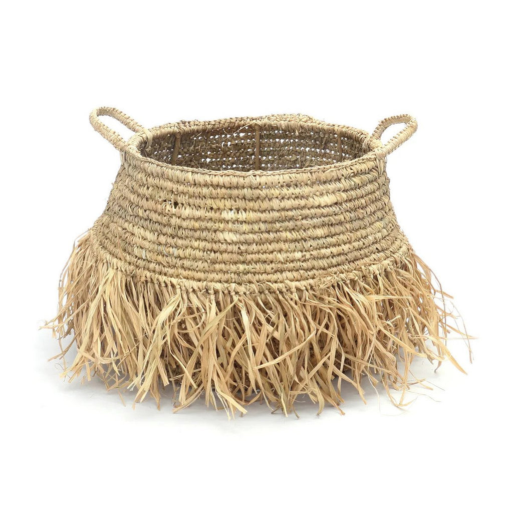 Die Raffia Deluxe -Körbe - natürlich - Medium