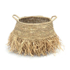 Die Raffia Deluxe -Körbe - natürlich - Medium