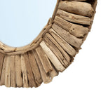 The Driftwood Crown Spiegel - Natur - M