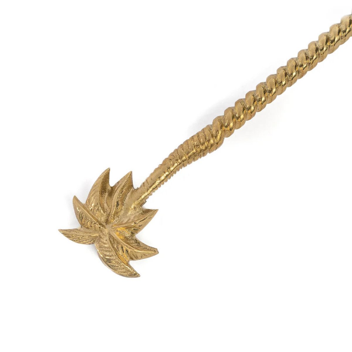 Der lange Löffel „Palme“ – Gold