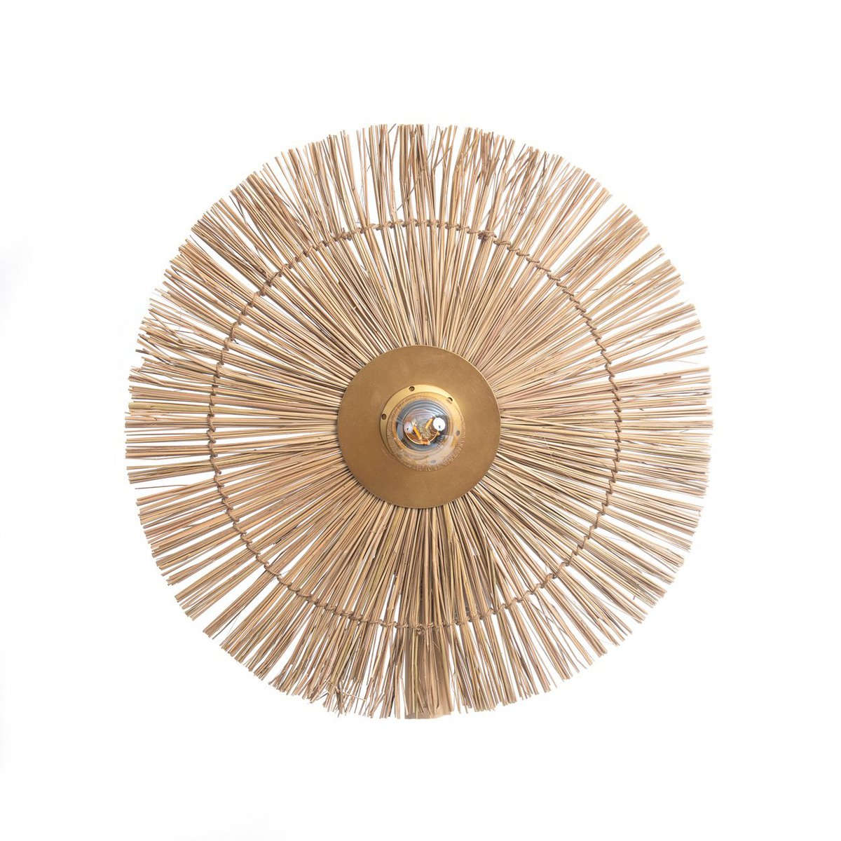 Die Beausoleil -Wandlampe - Natural Gold - M.
