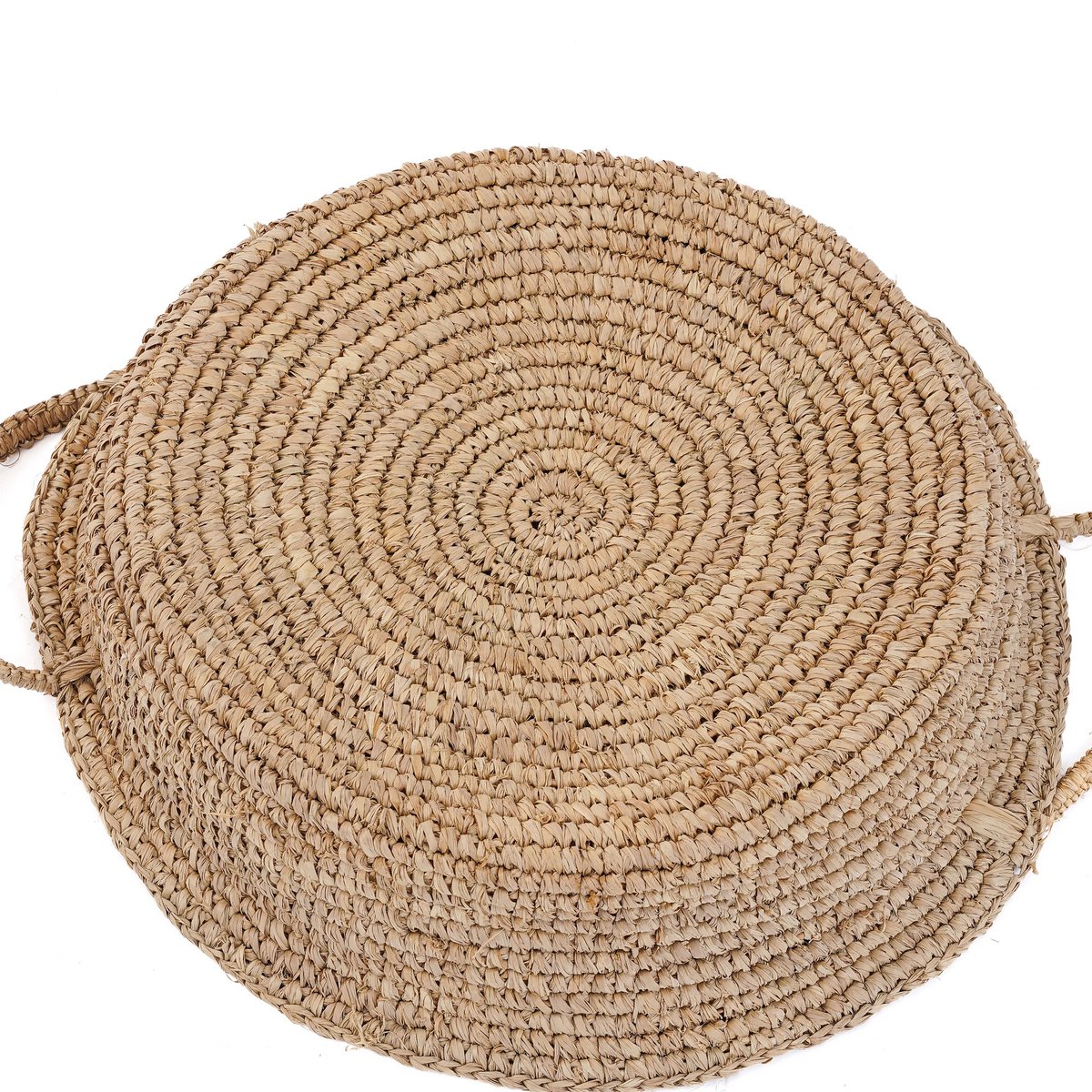 Die Raffia-Korbtabletts – Natur – L