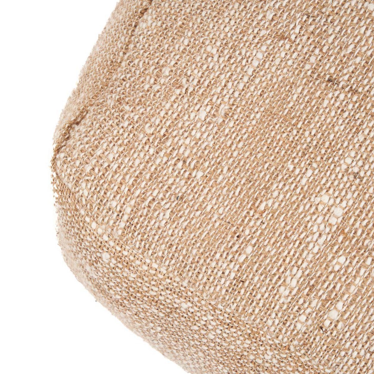 Der bequeme Sitzhocker – Beige