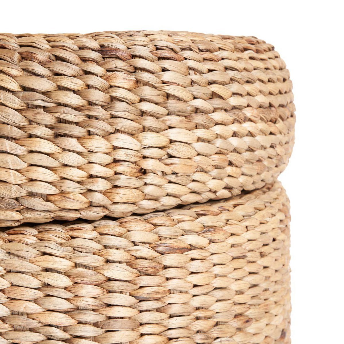 Der Circle Storage Ottoman – Natur
