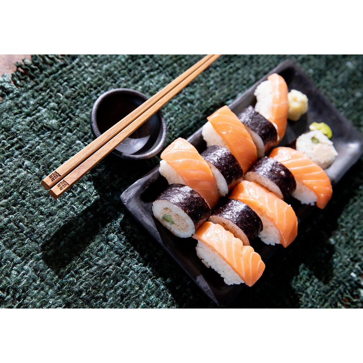 The Burned Sushi Teller - Schwarz - M