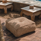 Hocker | Sitzsack PADAR aus Bast