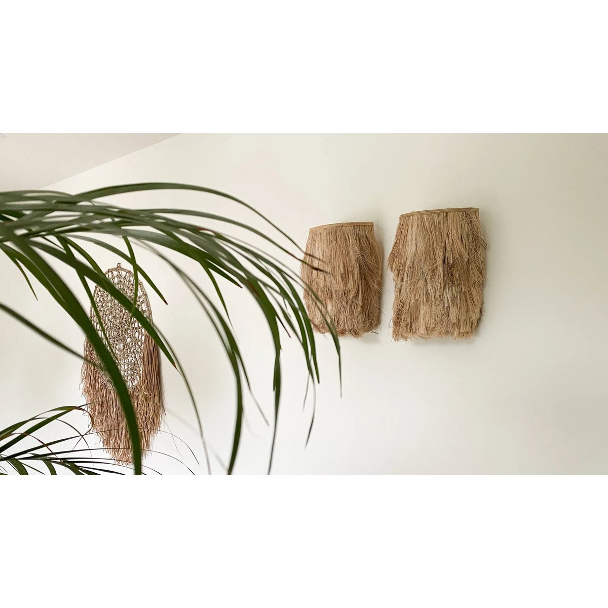 Die Abaca-Wandapplikation – Natur – S