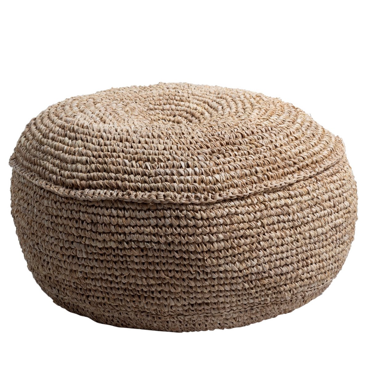 Hocker | Sitzsack TELU aus Bast