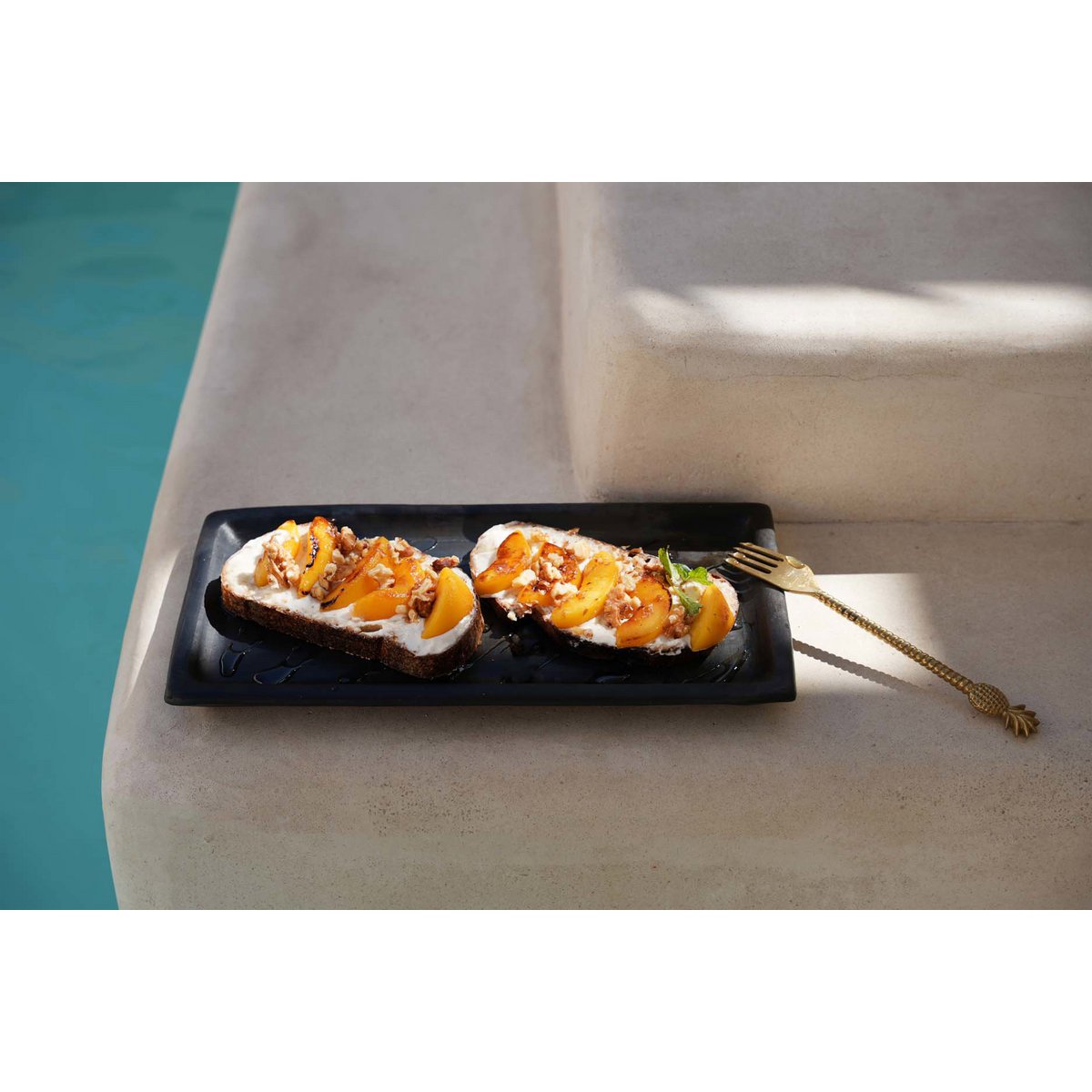 The Burned Sushi Teller - Schwarz - L